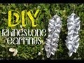 DIY Prom: Rhinestone Earrings 