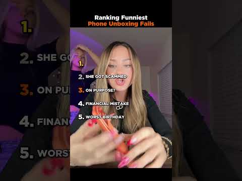Ranking Funniest Phone Unboxing Fails