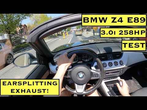 BMW Z4 E89 2009 3.0i sDRIVE 258HP CABRIO ROADSTER | POV TEST DRIVE | SPECS | O-100