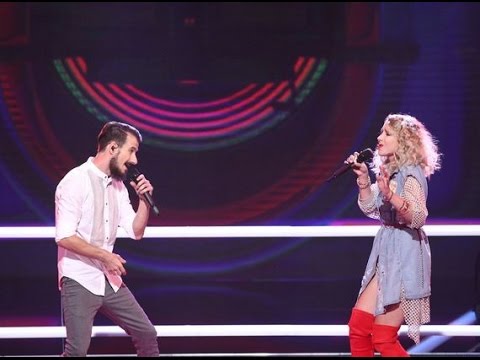 Rucsandra Iliescu vs Vlad Constantin (Can't Stop the Feeling) - Vocea Romaniei 2016