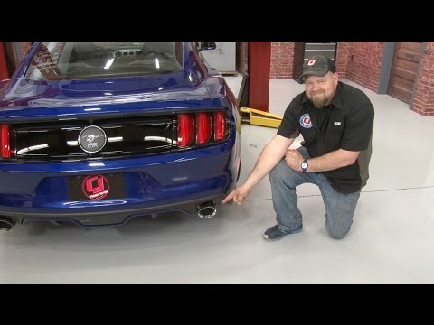 2015-2017 Mustang GT Fastback Corsa Cat-Back 3\" Xtreme SS w/4-1/2\" Polished Tips Installation
