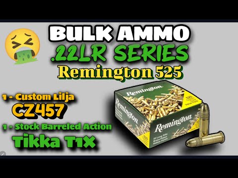 Remington Bucket O'Bullets - 10 Gun Ammo Test