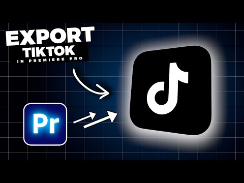 How To EXPORT VIDEOS For TIKTOK In Premiere Pro