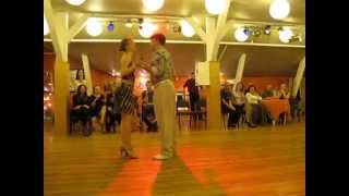 Anastasia Pomogaeva & Dmitry Viktorov. Show-impro3. Riga 21.11.14.