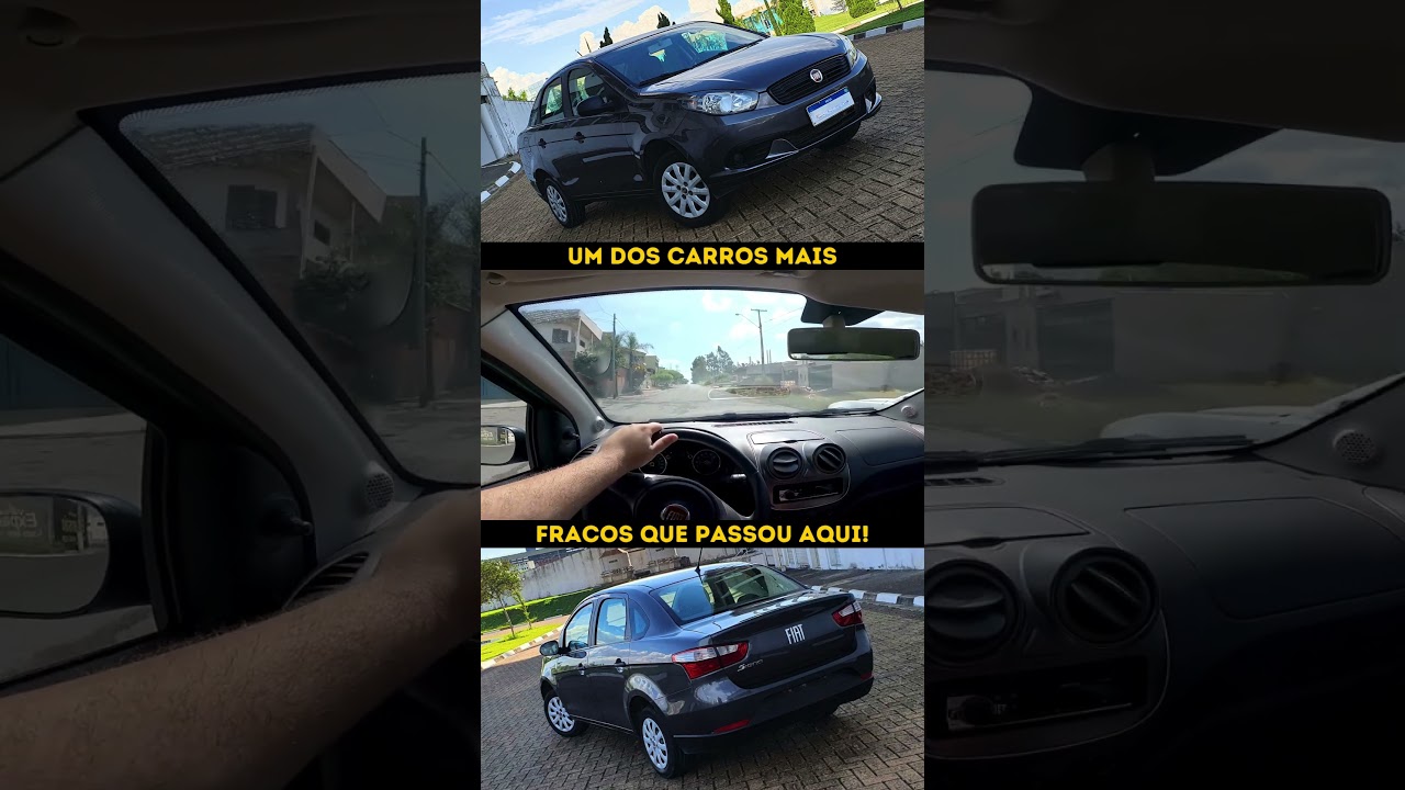 Fiat Grand Siena é um daqueles carros que entrega muito espaço, mas esquece o principal... #pov