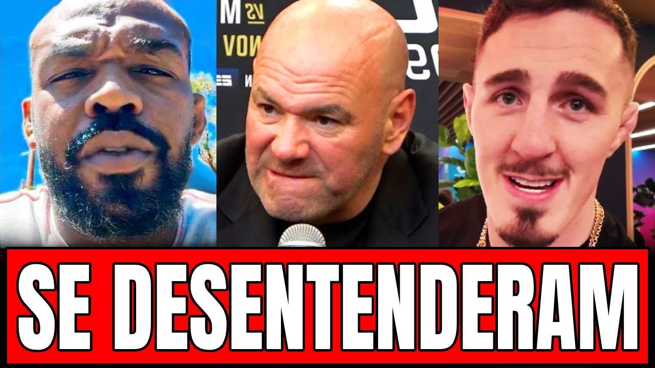 🚨CLIMA TENSO! JON JONES COLIDE COM DANA WHITE! TOM ASPINALL CONFIANTE SOBRE JONES! ALEX POATAN!