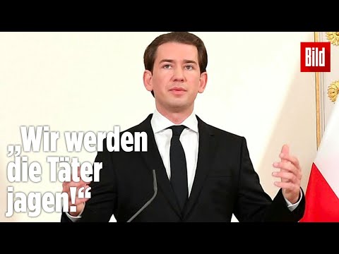Terror-Anschlag in Wien: Kanzler Kurz will die Täter jagen!