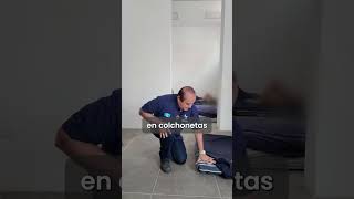 PNC de Escuintla duermen en el piso en colchonetas y en malas condiciones
