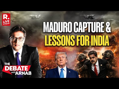 Debate With Arnab LIVE: Venezuela Lessons For India And Why India Must Watch Out