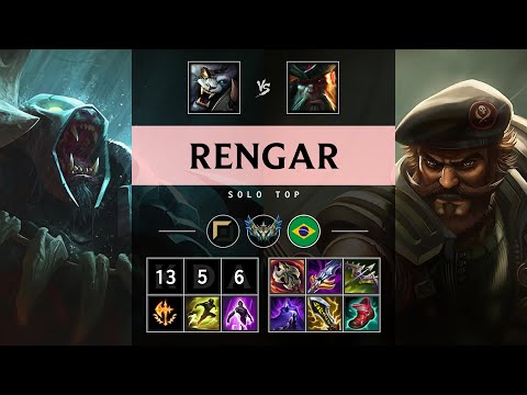 Rengar Top vs Gangplank - BR Challenger Patch 25.18