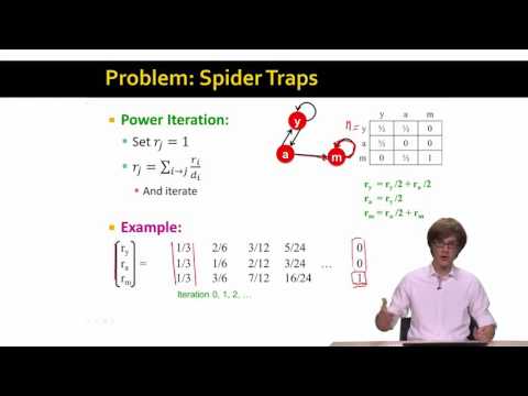 Lecture  9 — PageRank - The Google Formulation | Stanford University