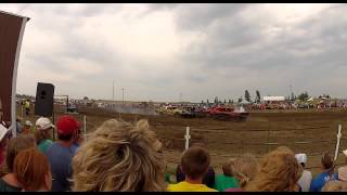 preview picture of video '2012 Mott Demolition Derby Heat 2 (Good Heat - Zoomed in).mp4'