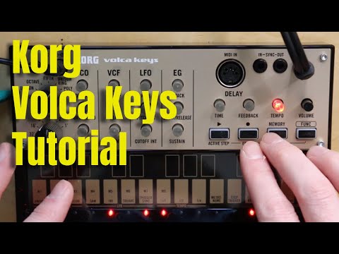 KORG Volca Keys Tutorial