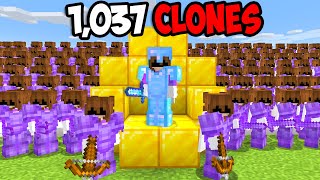 Using Clones To Take Over This Minecraft SMP...