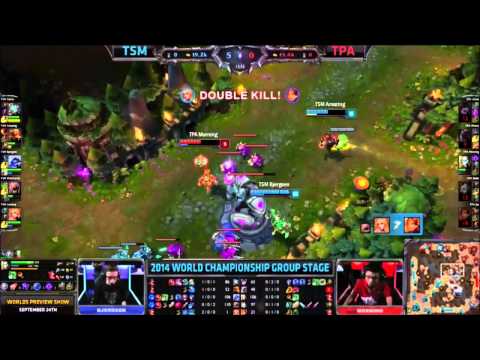 Amazing TSM 12 minutes ace against TPA