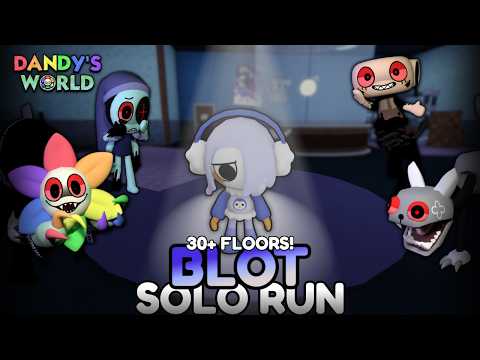 BLOT SOLO RUN (30+ FLOORS!) | DANDY'S WORLD