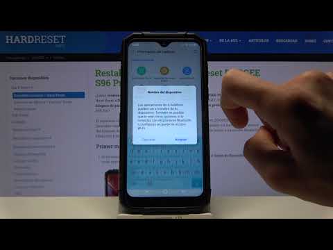 Cómo cambiar el nombre del DOOGEE S96 Pro - configurar nombre del dispositivo