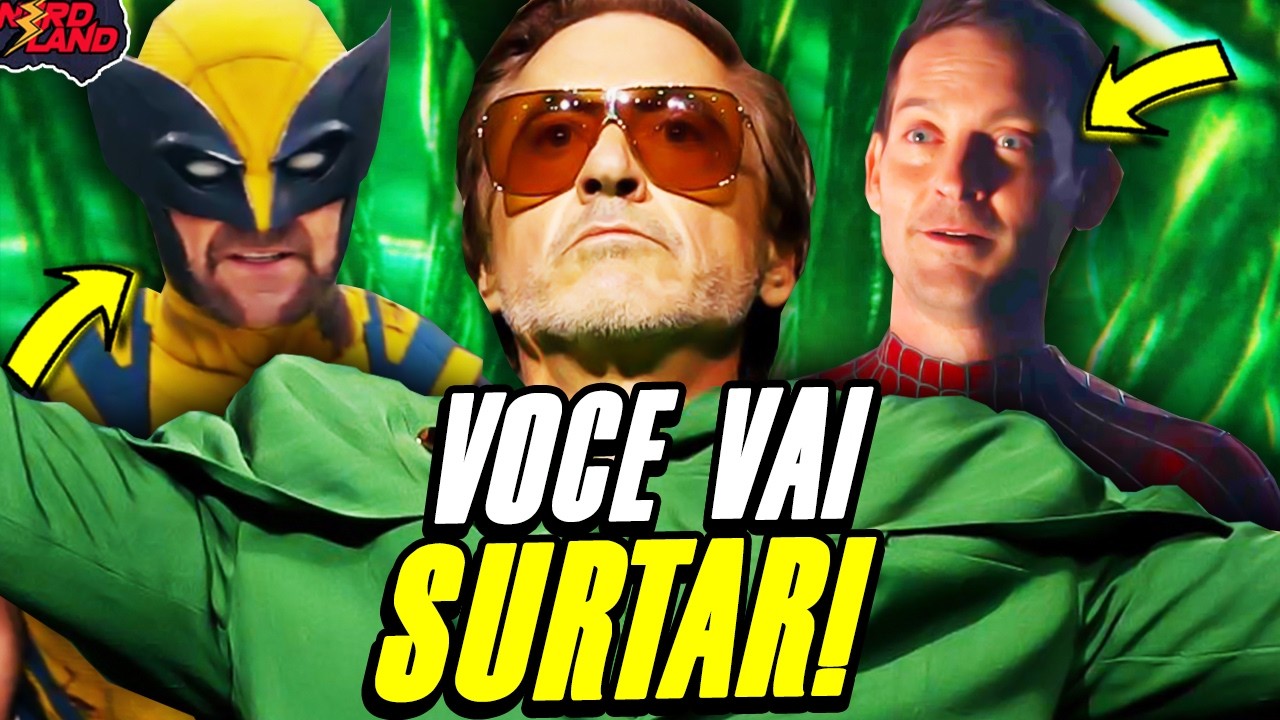 VAI SER UM ABSURDO!! É ISSO QUE VÃO USAR EM VINGADORES DOOMSDAY E GUERRAS SECRETAS