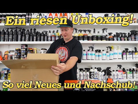 Für alle Auspack-Fans! Viele neue Autopflegeprodukte für neue Tests! XXL Paket ist angekommen!