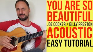 You Are So Beautiful Guitar Lesson