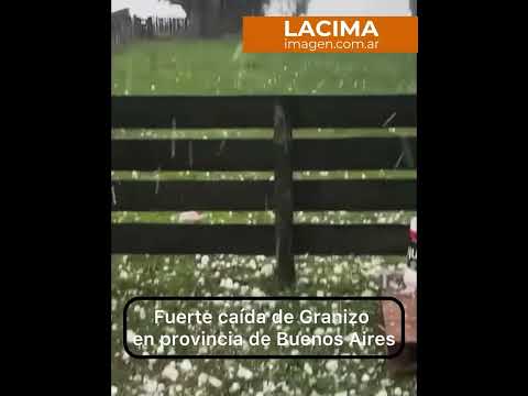 📍⚠️Ocurrió el miércoles 6/5 en General Guido Buenos Aires y en otros sectores de esa provincia