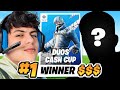 Stable Ronaldo Wins FIRST Duo Cash Cup.. (FUNNY)