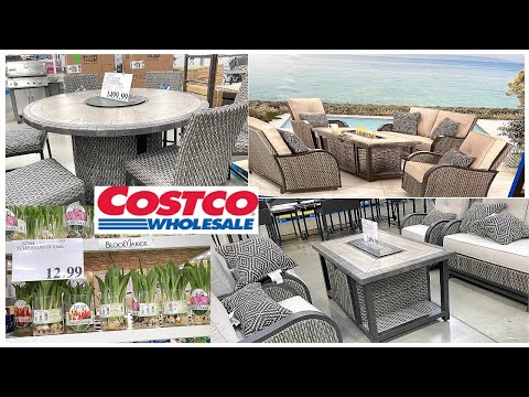 COSTCO PATIO & OUTDOOR FURNITURE | SHOP WITH ME