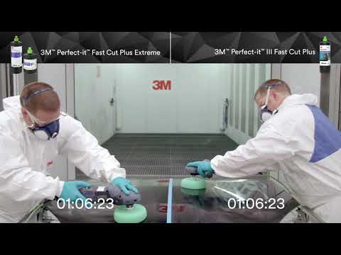 Comparison between 3M's Fast Cut Plus Extreme and lll Fast Cut Plus