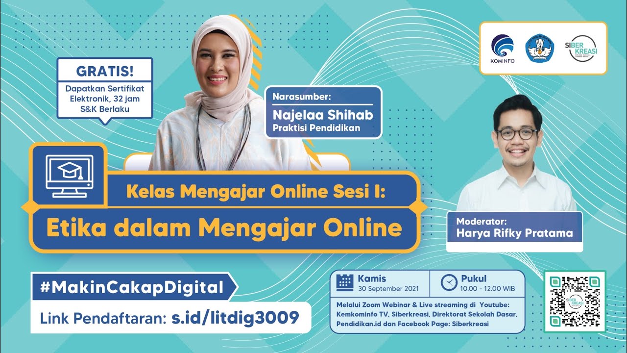 Webinar Kelas Mengajar Online Sesi 1 : Etika Dalam Mengajar Online