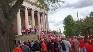 Syracuse Marching Band on the Quad