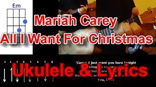 Mariah Carey   All I Want For Christmas Is You Ukulele