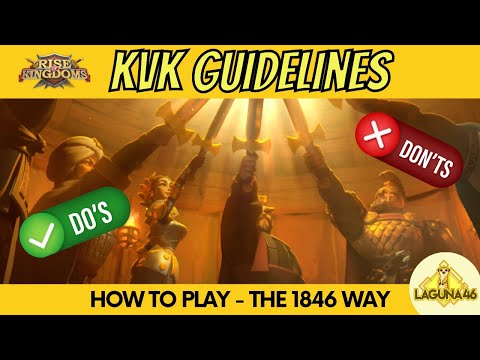 K1846 KVK WAR GUIDELINES - DO'S & DON'TS | Rise of Kingdoms!