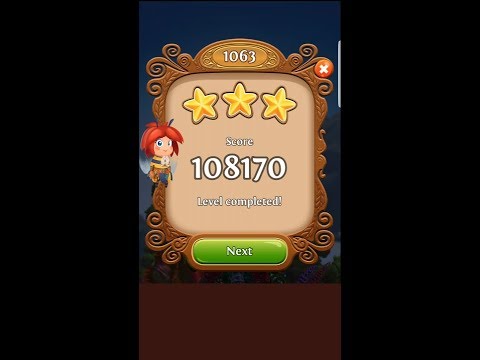 Blossom Blast Saga Level 1063