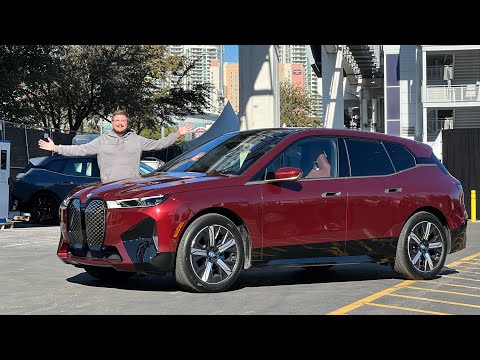 I Drive The Surprisingly Wonderful BMW iX xDrive50 For The First Time!
