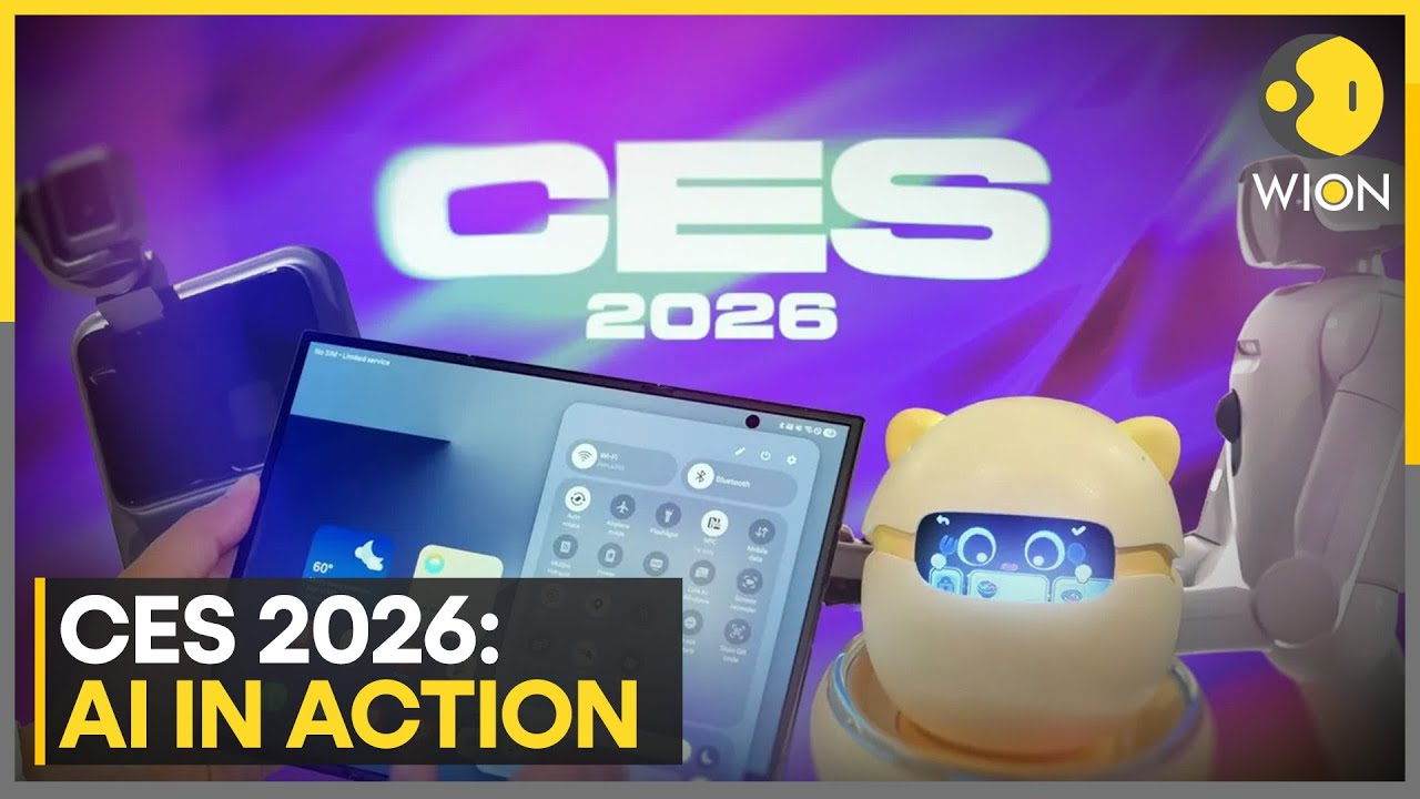 AI, Robotics, Smart Homes and Next-gen Tech Unveiled | CES 2026 | WION News