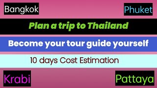 How to plan a trip to Thailand #thailandtravel #thailand