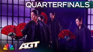 Hundred Fingers' Unbelievable Magic Will Leave You SPEECHLESS | Quarterfinals | AGT 2026 thumbnail