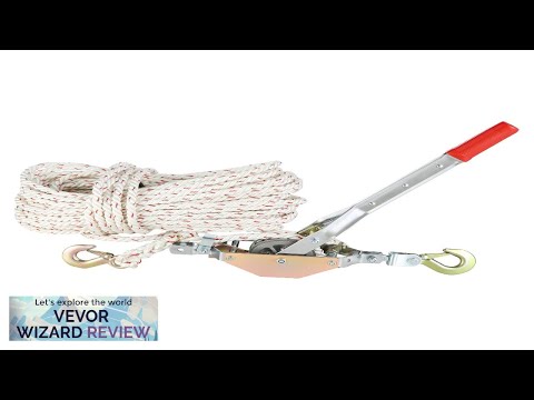 Wciągnik linowy VEVOR o udźwigu 3/4 tony (1653 funtów) z 100 recenzjami