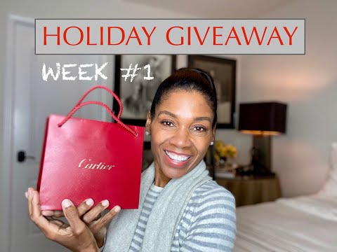 HOLIDAY GIVEAWAY 2020 WINNER \ WEEK #1 \ Thank You
