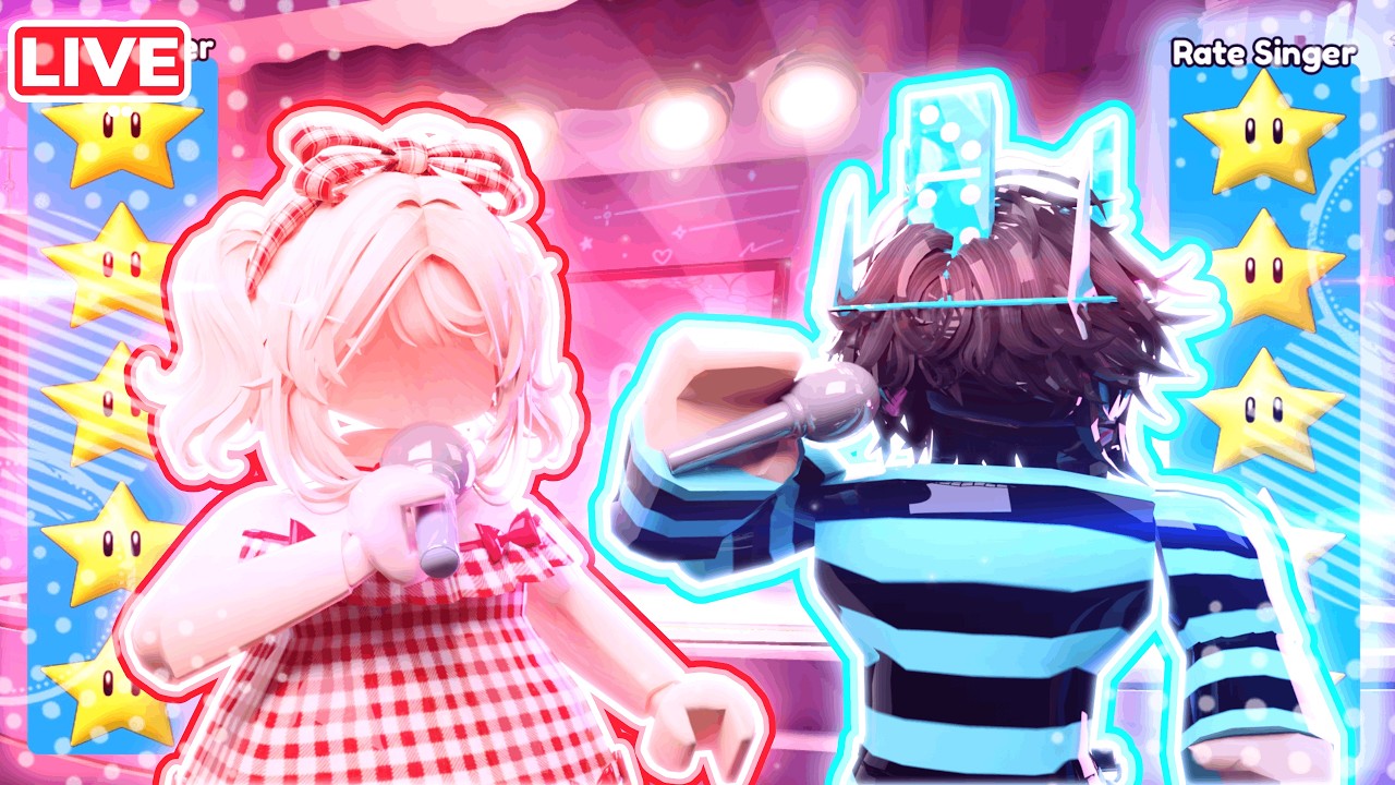 PLAYING SING IT WITH VIEWERS! 🔴ft: @ericahmm2  #roblox #shorts