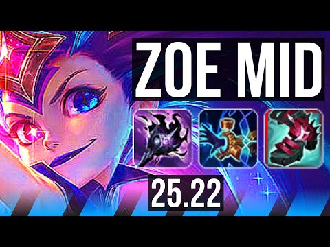 ZOE vs YONE (MID) | KR Master | 25.22