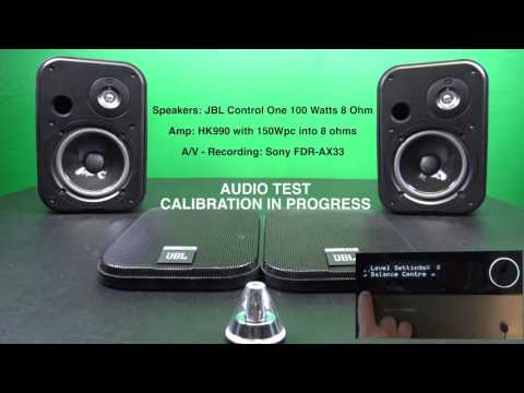 JBL Control One Audio Test