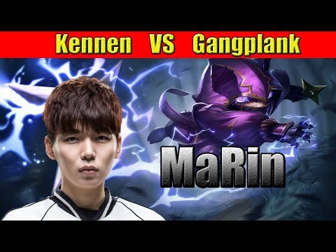 MaRin - Gnar vs Fiora, KR LOL Master 117LP  - KR LOL REPLAYS