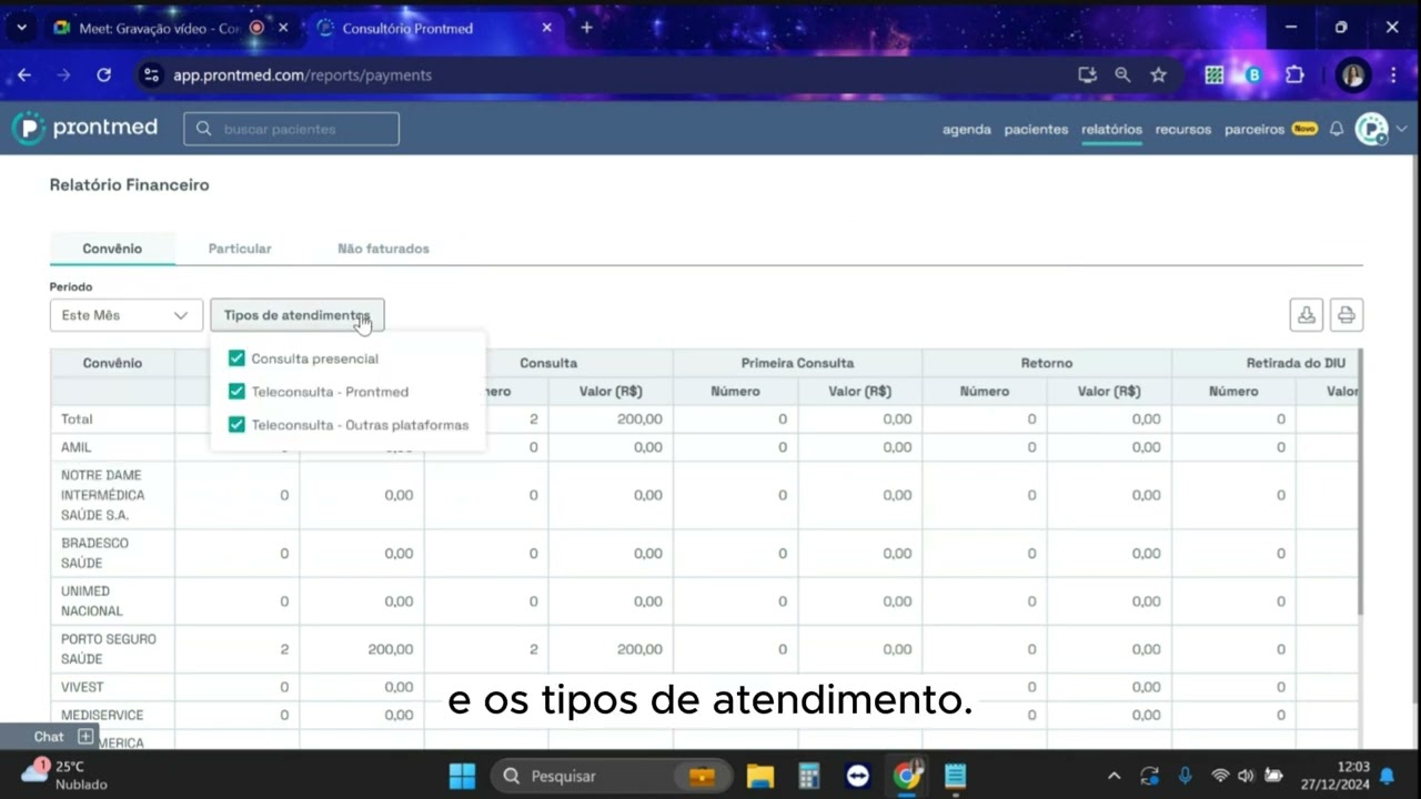Relatórios - Prontmed Hub – Como gerar os relatórios e extrai-los