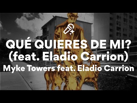 Videoclip de QUÉ QUIERES DE MI? (feat. Eladio Carrion) — Myke Towers