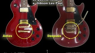Guitar Tuning ® Instalación de puente flotante en Les Paul