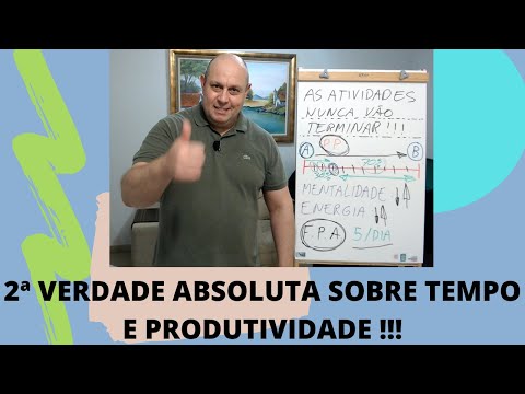 PROFESSOR FABIO GOMES | Vídeo #002 | As atividades nunca terminarão. Uma técnica para resolver isso.