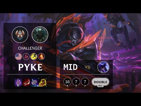 Pyke Mid vs Ryze - NA Challenger Patch 10.5