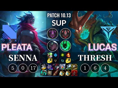 DRX Pleata Senna vs IGY Lucas Thresh Sup - KR Patch 10.13
