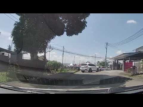 Drive Around Keningau Dashcam PART 29 - Akaso V50 PRO